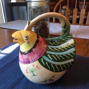 Fitz and Floyd “Whimsical Chics” teapot